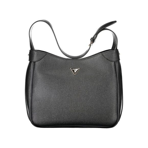 Guess Jeans Black Polyurethane Women Women's Handbag